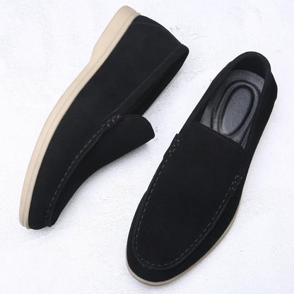 Mocasines de ante Chic
