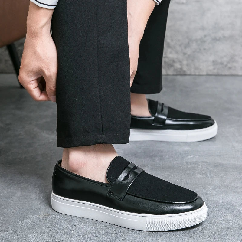 Mocasines de ante Chic