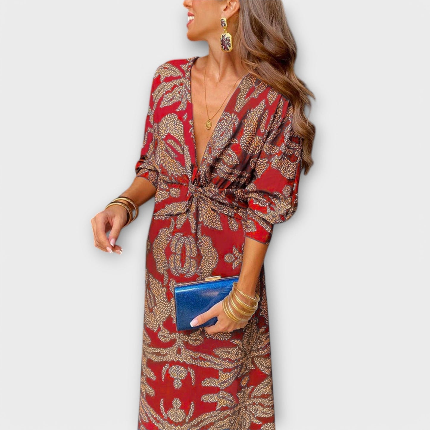 Oriana | Elegante Vestido con largas mangas