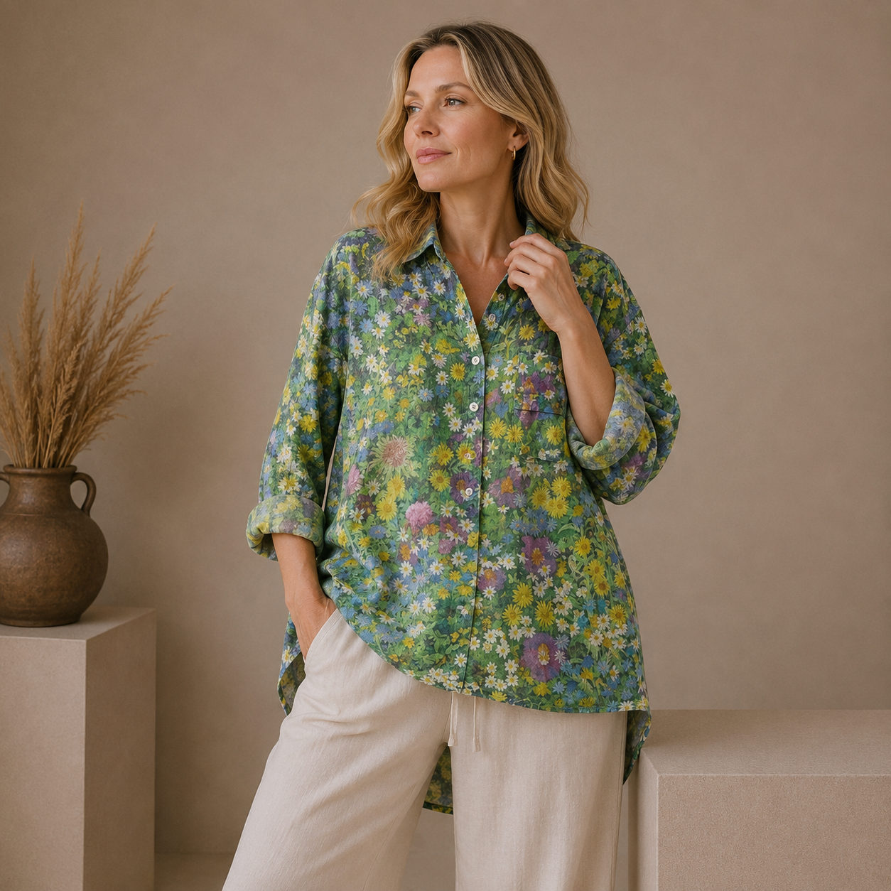 Maria | Blusa elegante de verano