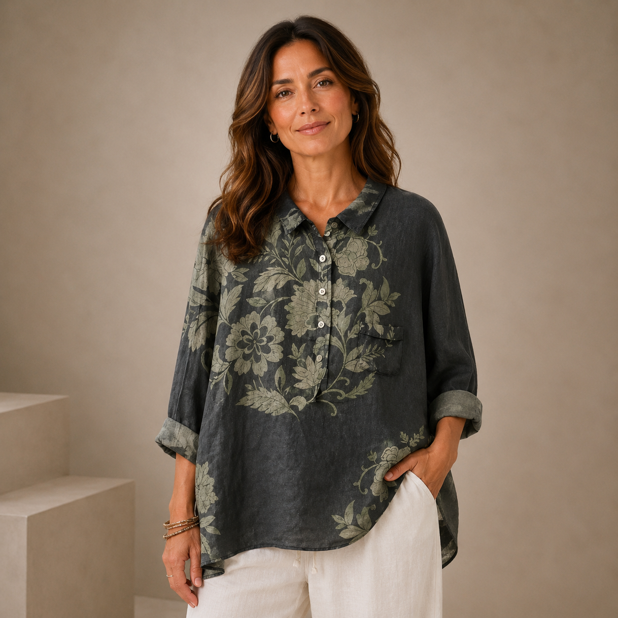 Celeste | Blusa elegante de verano