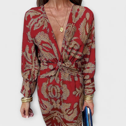 Oriana | Elegante Vestido con largas mangas