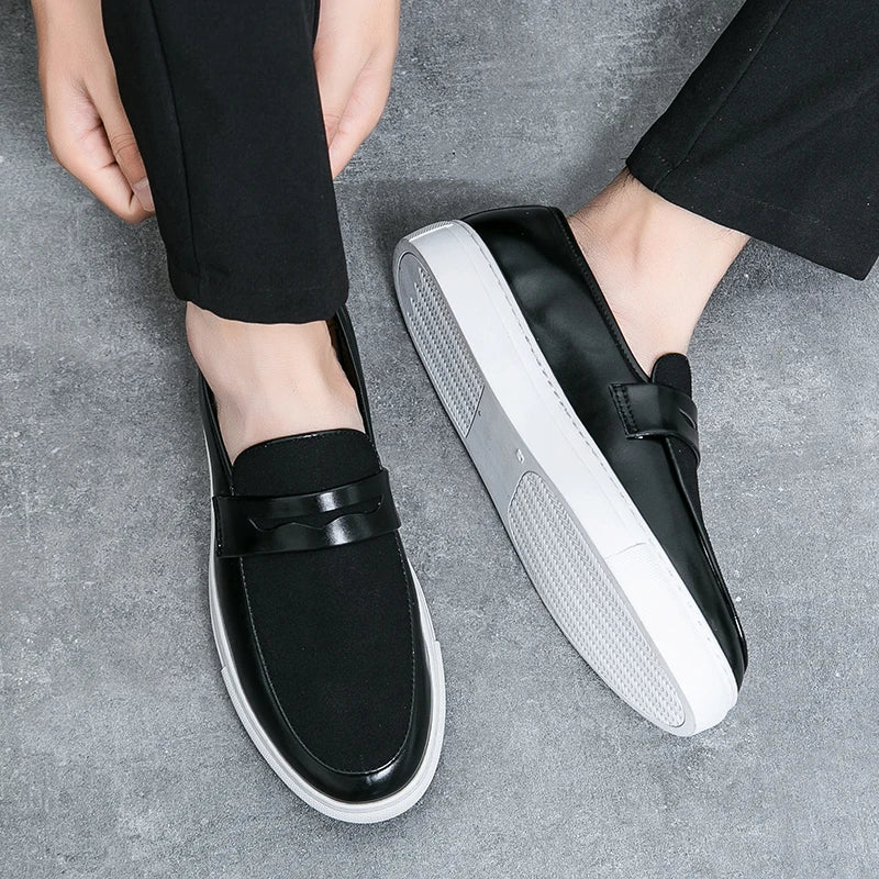 Mocasines de ante Chic