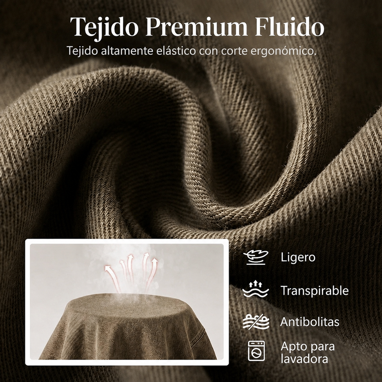 Cómodos pantalones con múltiples bolsillos
