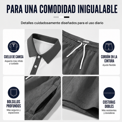 Conjunto de 2 piezas para hombre