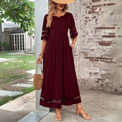 MILAGROS – Vestido midi favorecedor