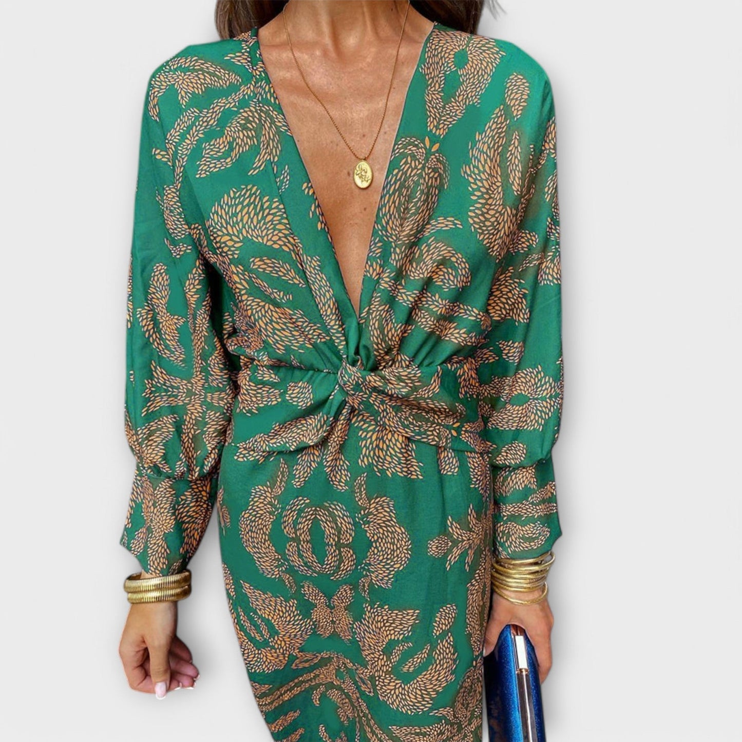 Oriana | Elegante Vestido con largas mangas