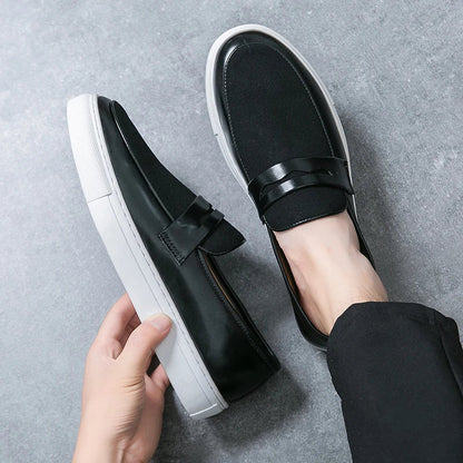 Mocasines de ante Chic