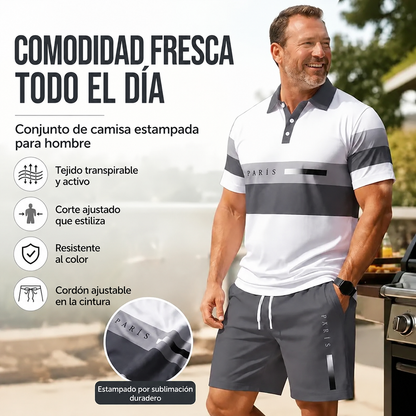 Conjunto de 2 piezas para hombre