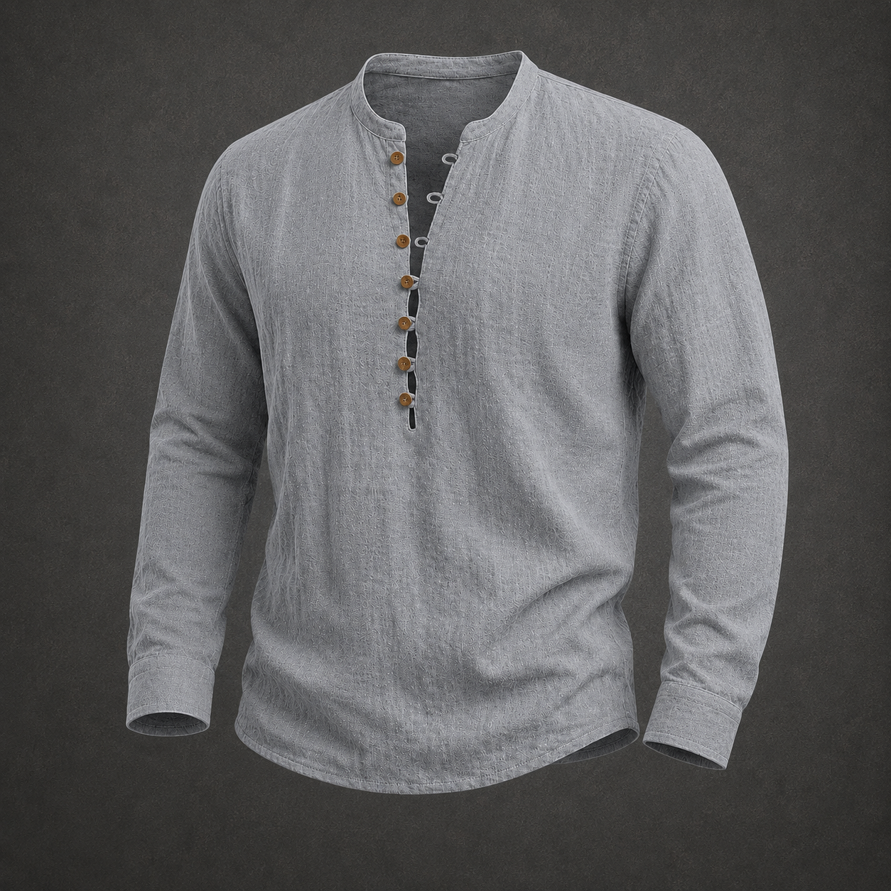 Hombre Camisa de lino de verano