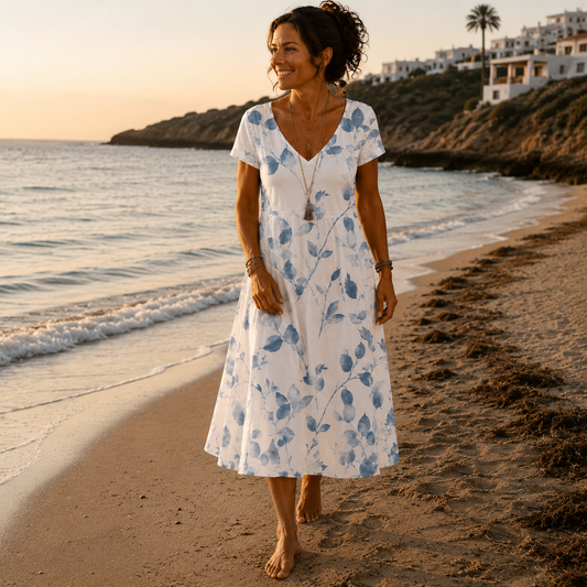 MARTINA™ | Elegante Vestido Floral Atemporal