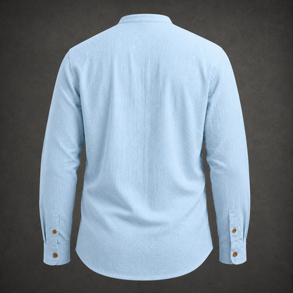 Hombre Camisa de lino de verano