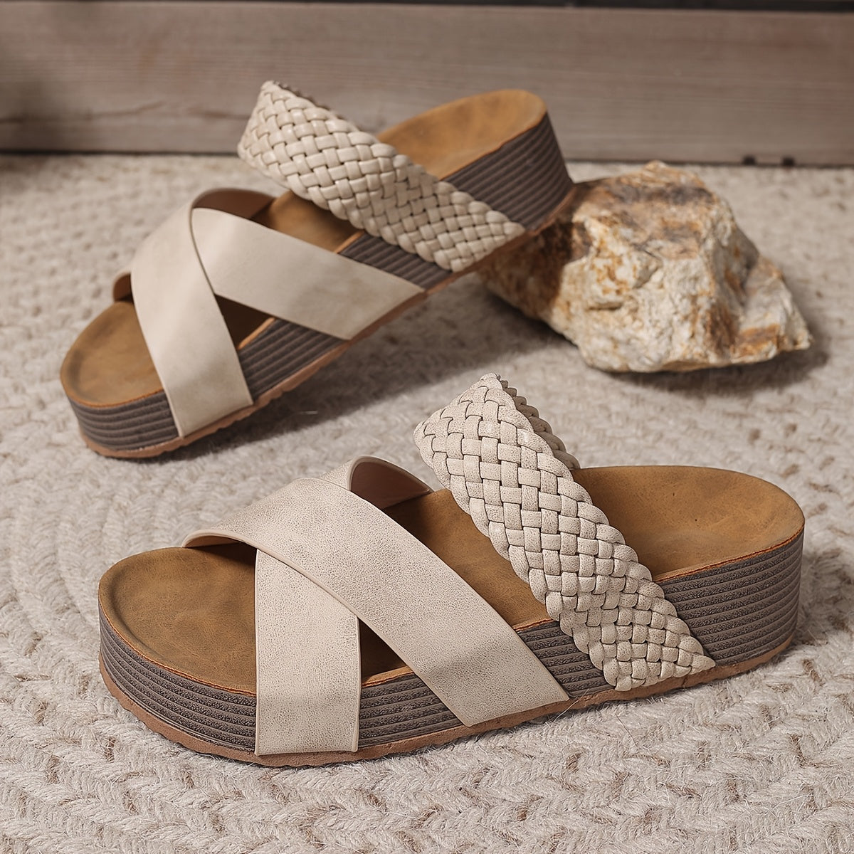 Jada™ | Sandalias ortopédicas de piel fabricadas con materiales de alta calidad