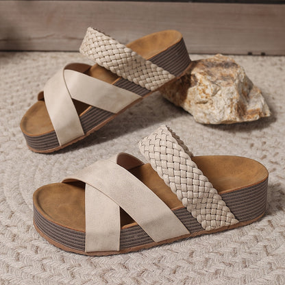 Jada™ | Sandalias ortopédicas de piel fabricadas con materiales de alta calidad
