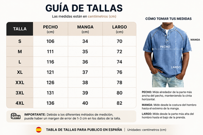 Pedro | Camisa vintage con botones