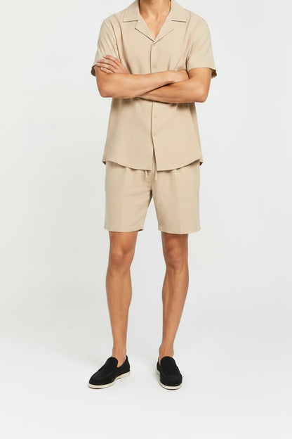 Elegante conjunto de lino