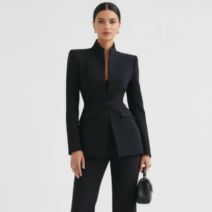 GEORGINA™  | Conjunto de blazer y pantalones palazzo