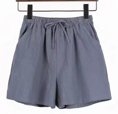 MARINA™ | Pantalones cortos de lino y algodón