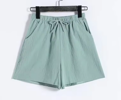 MARINA™ | Pantalones cortos de lino y algodón