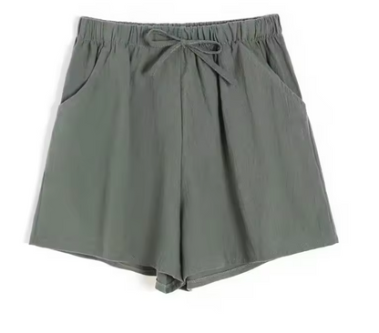 MARINA™ | Pantalones cortos de lino y algodón
