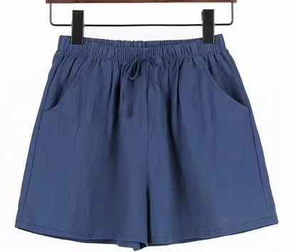 MARINA™ | Pantalones cortos de lino y algodón