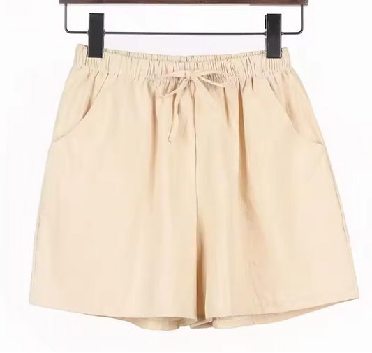 MARINA™ | Pantalones cortos de lino y algodón