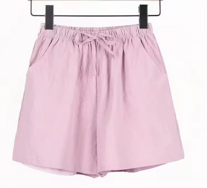 MARINA™ | Pantalones cortos de lino y algodón