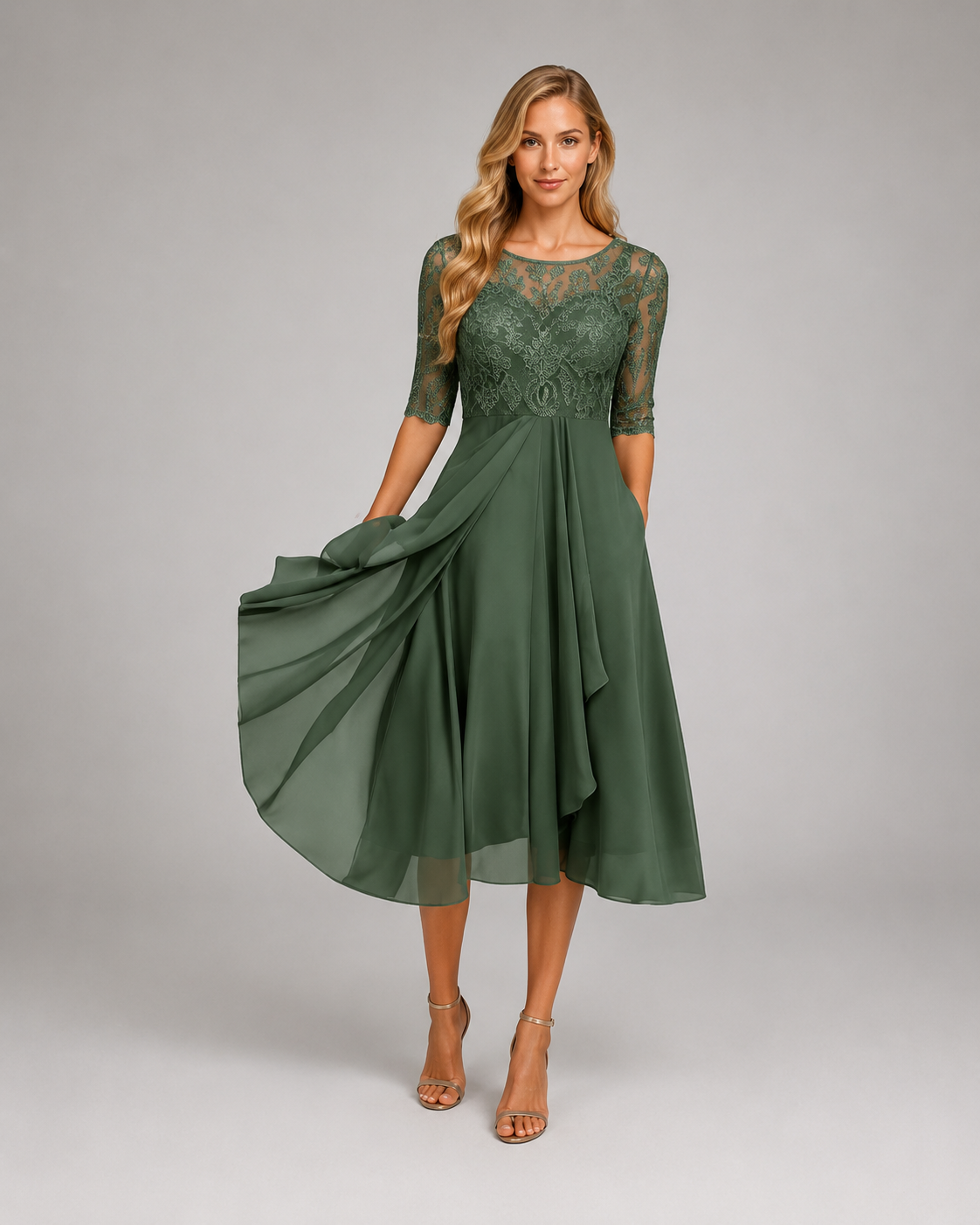 MARGARITA™  | Vestido elegante de encaje
