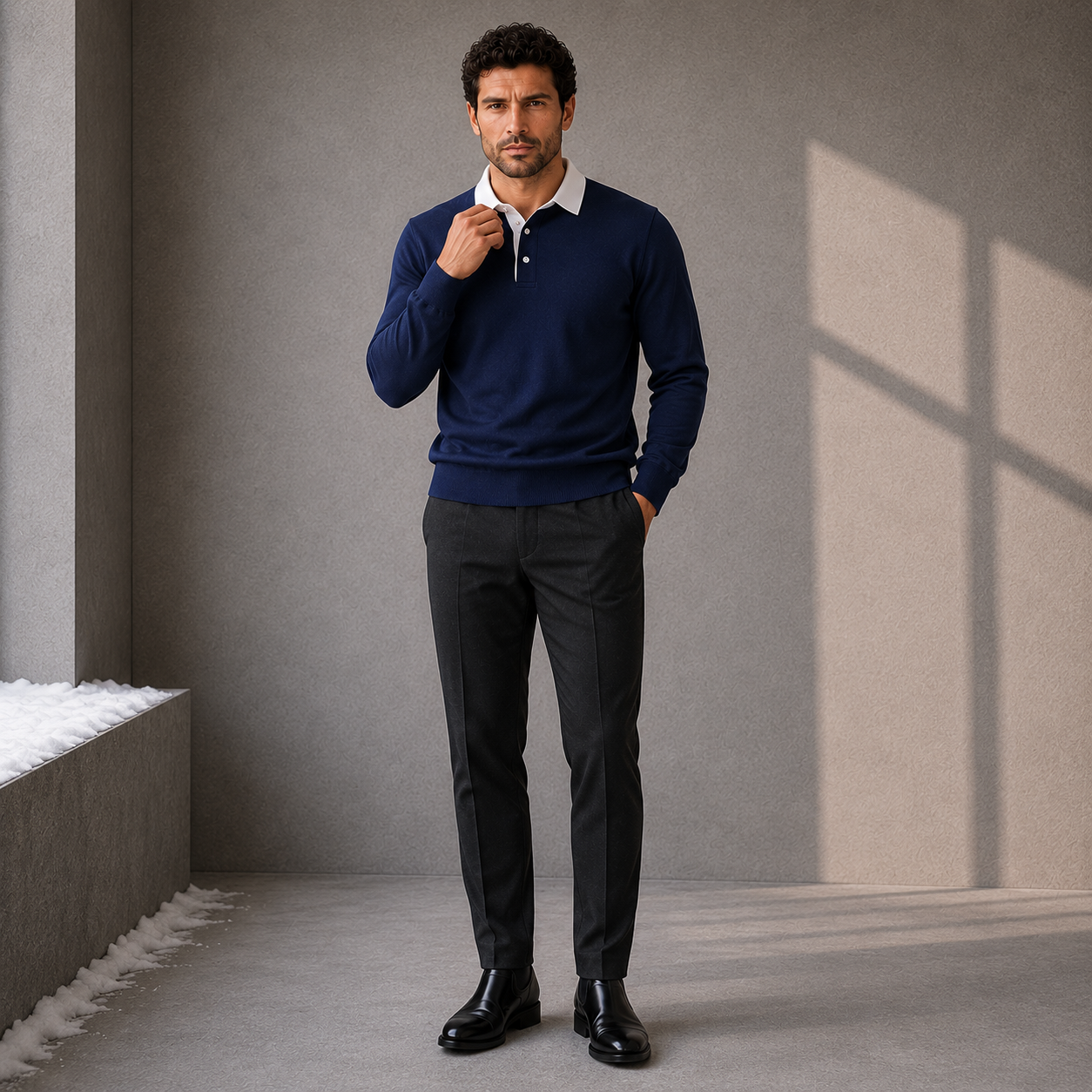 ADRIÁN™ | Elegante Polo Suéter