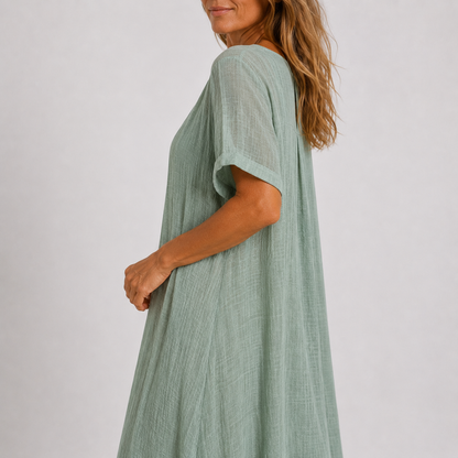 Violeta | Vestido Largo Fluido