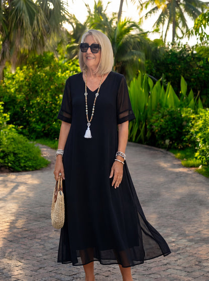 Auris | Vestido midi favorecedor