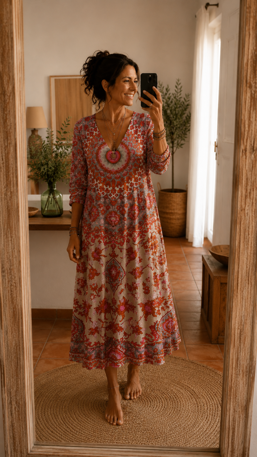 VALERIA™ | Vestido Esencia Bohemia y Elegancia Mediterránea