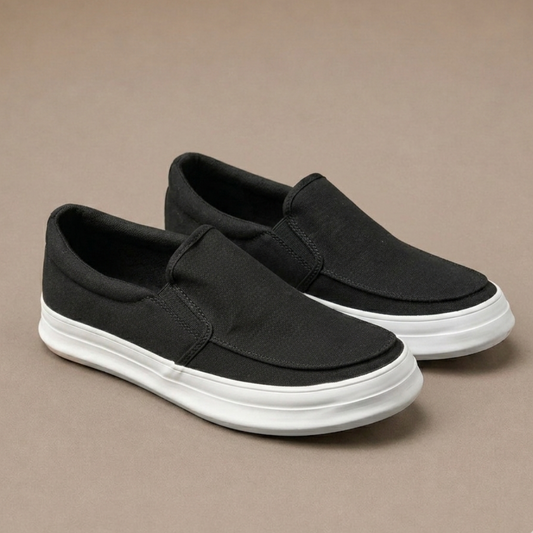 Elegantes zapatillas de lona