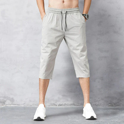 Pantalones cortos largos elegantes