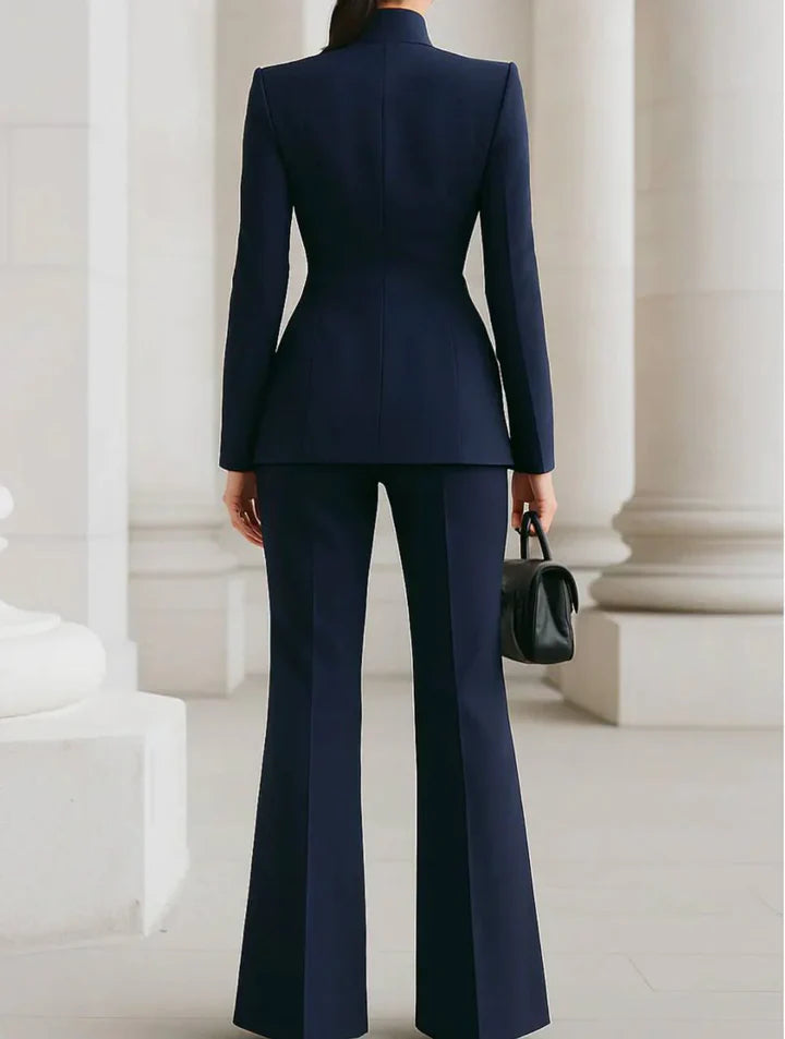 GEORGINA™  | Conjunto de blazer y pantalones palazzo