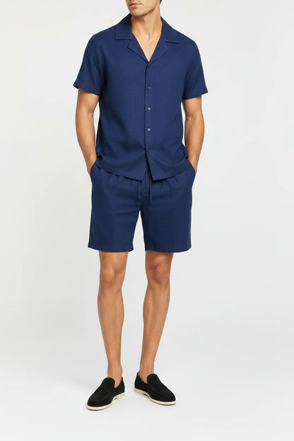 Elegante conjunto de lino