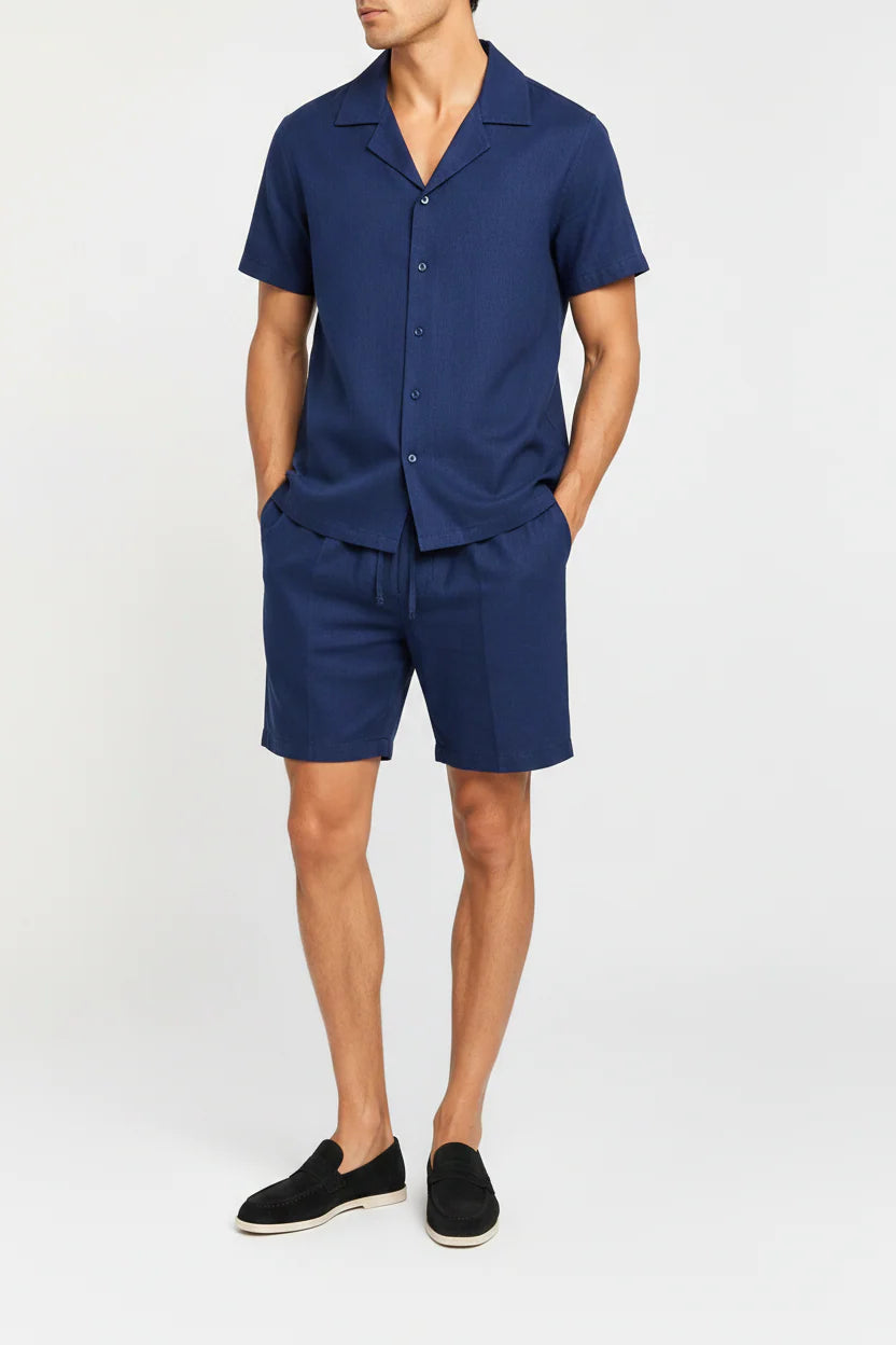 Elegante conjunto de lino