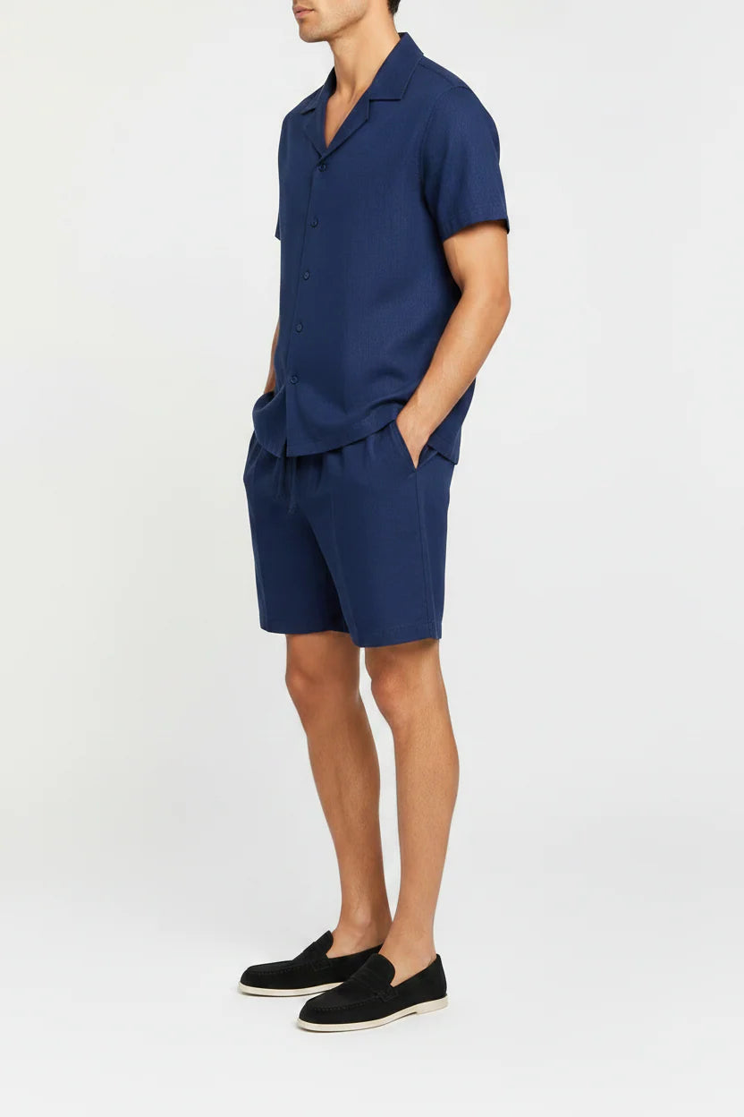 Elegante conjunto de lino