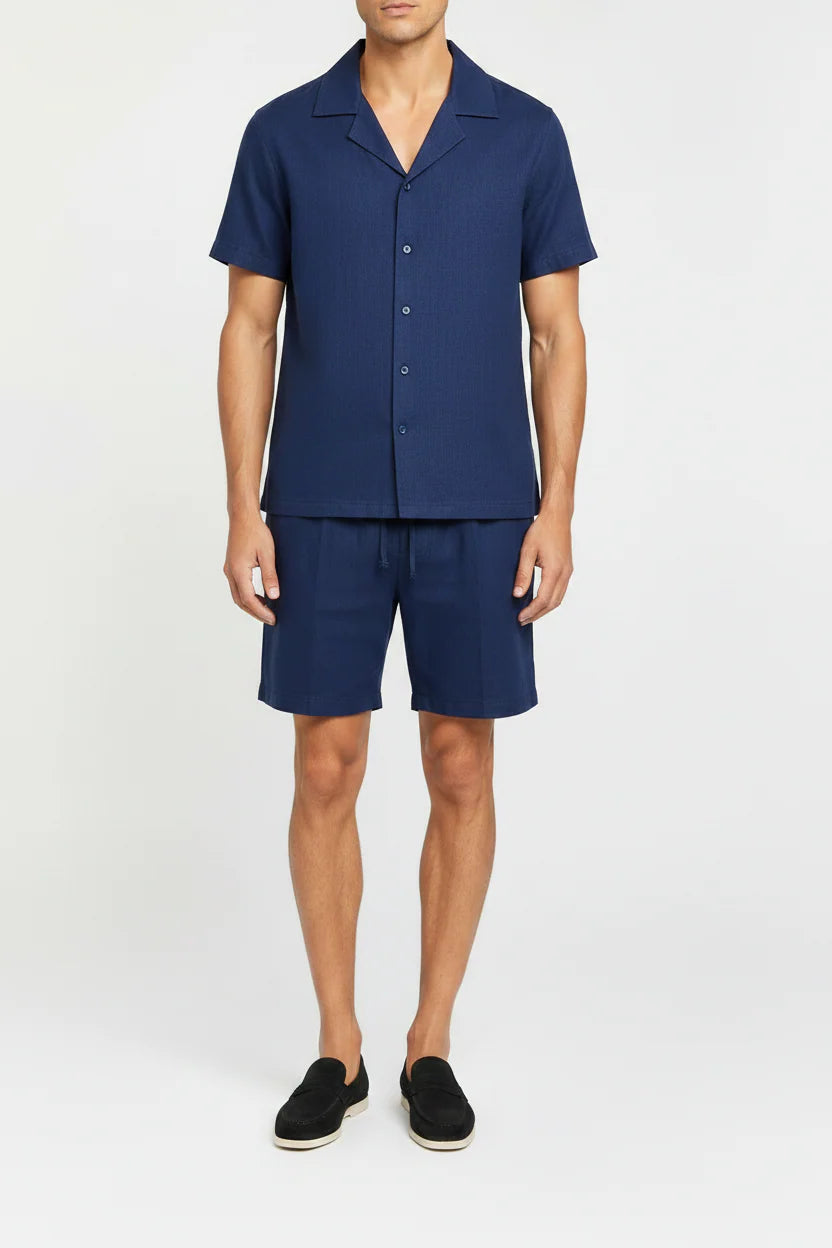 Elegante conjunto de lino