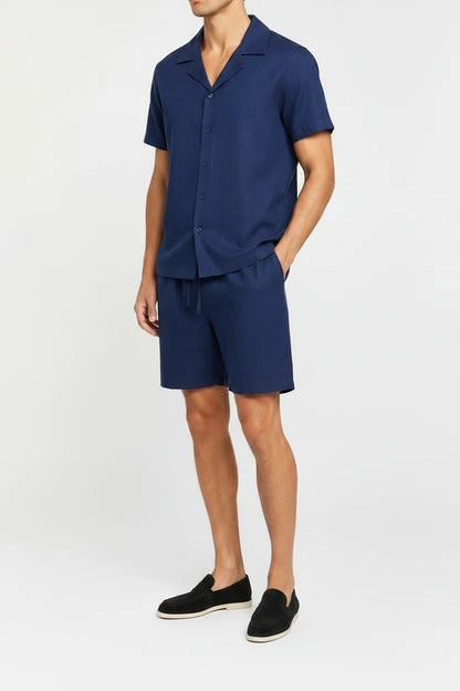Elegante conjunto de lino