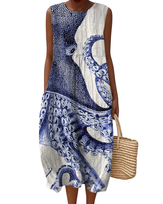 Liv | Artístico Vestido de playa