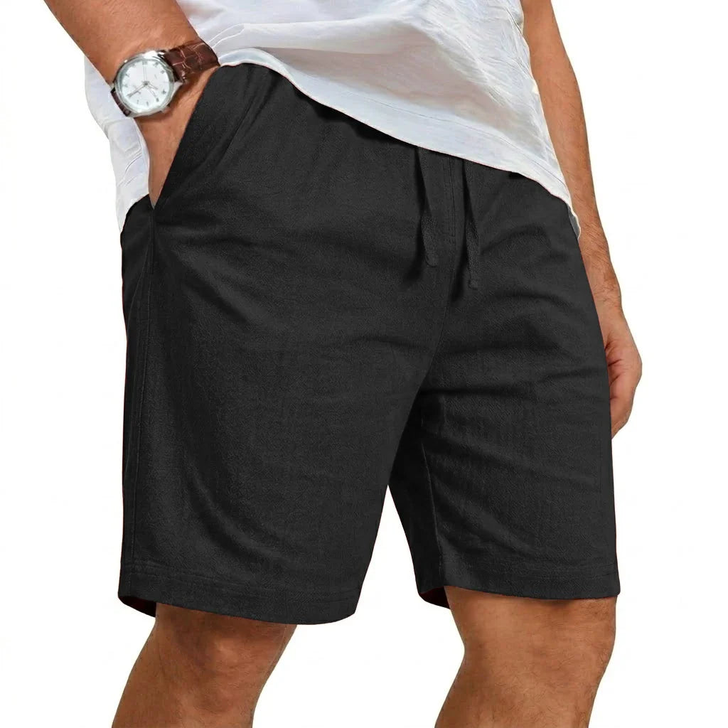 Pantalones cortos de verano de lino