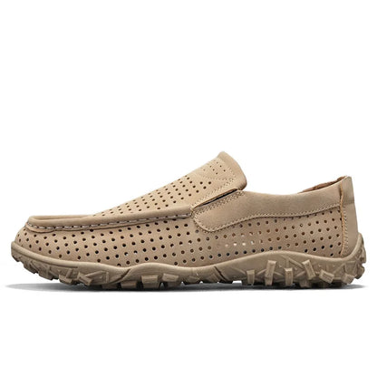 Elegantes mocasines transpirables