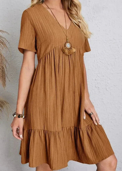 Elegante vestido que realza la cintura