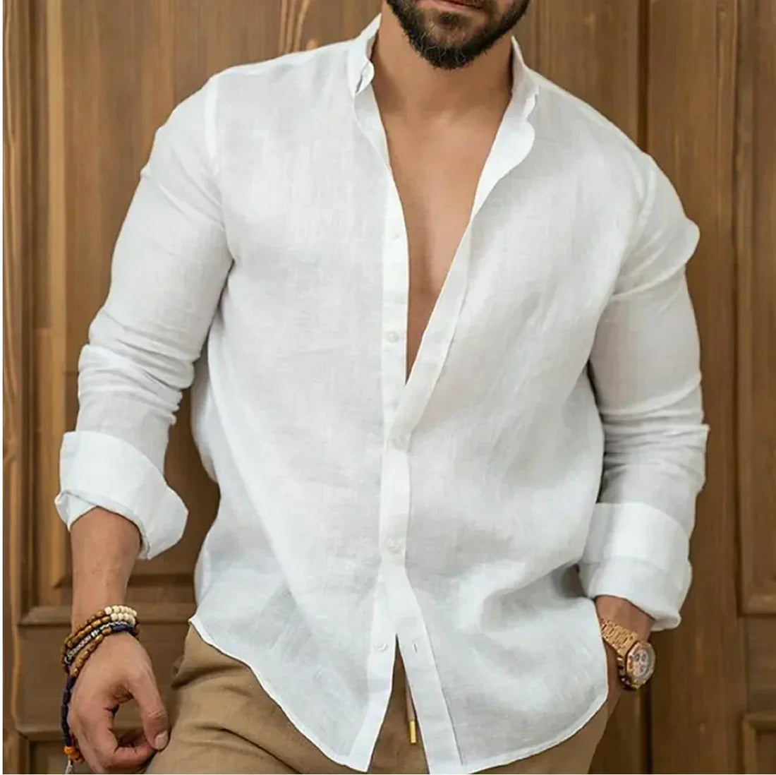 RONNIE™ |  Camisa de lino transpirable
