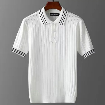 Elegante polo de algodón