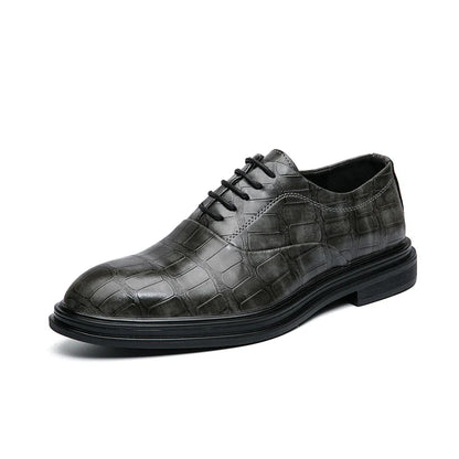 Zapatos Oxford de cuero elegantes