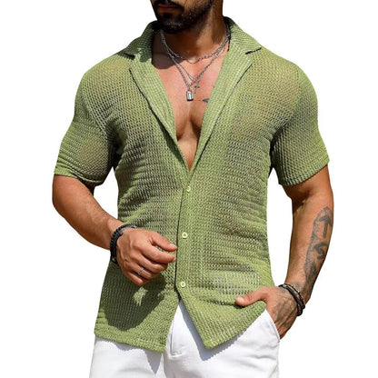 Camisa elegante de punto