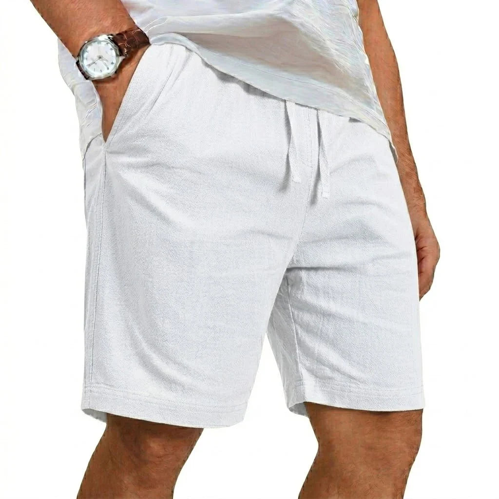 Pantalones cortos de verano de lino