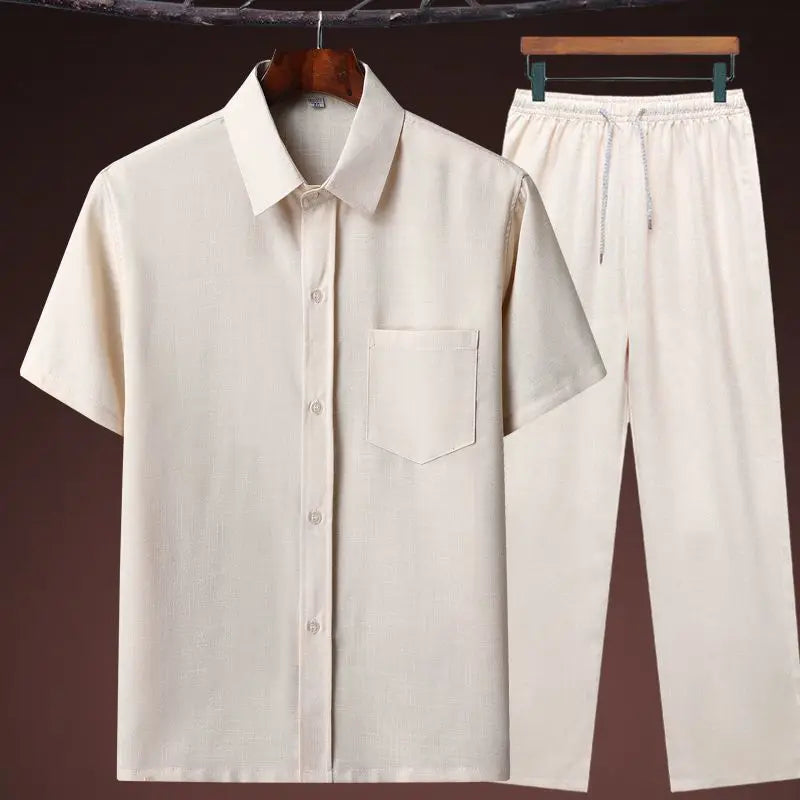 Conjunto informal de algodón